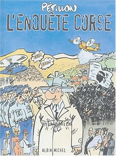 jaquette livre Les Aventures de Jack Palmer, tome 12 : L'enquête corse