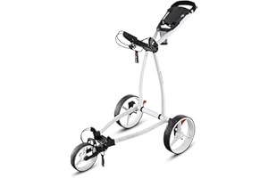 Big Max Golf Trolley Blade IP 3 Rad Flat faltbar White