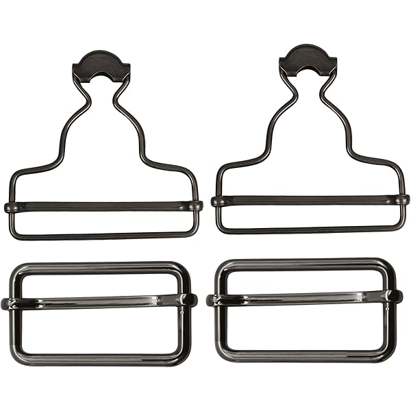 Trimming Shop Tuinbroek gesp 42 mm goud metalen clipsluitingen voor bretels, slabbetjes overalls, werkkleding, jumpsuits, kinderoveralls, handtassen, doe -het-zelf kleding, 50 stuks
