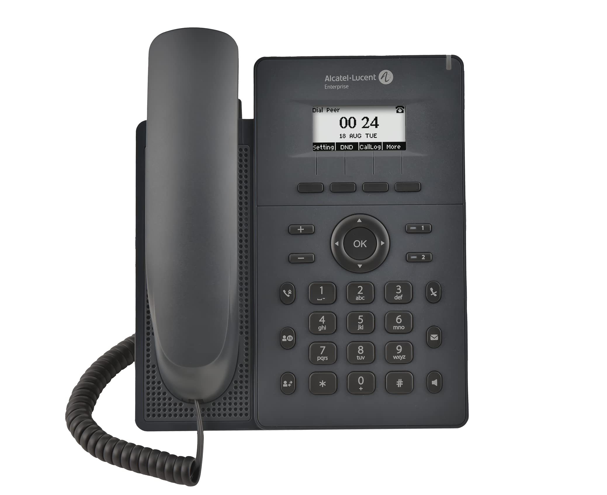 Alcatel-Lucent H2/H2P 2 SIP Accounts 2 Line IP connectivity with Multi Configuration Eco Design Corded VOIP SIP Phone