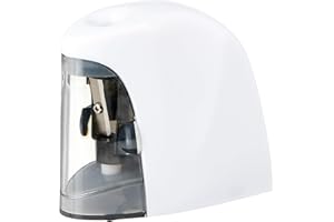 Westcott E-55041 00 temperówka OPP, zasilana bateriami, biała