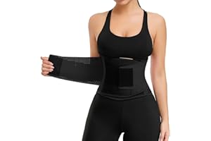 VITOMOR Waist Trainer Women Body Shaper Weight Loss Waist Cincher Waist Trimmer Tummy Trainer Sweat Belt for Workout Fitness Unisex