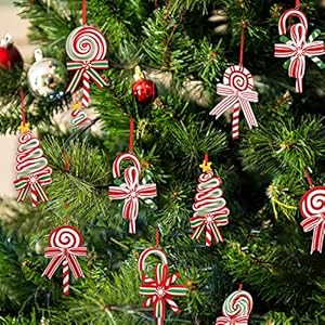 8 Piezas Dulces Navideños, Adorno