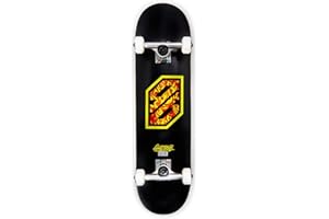 GHETTO BLASTER GHETTOBLASTER Skateboard 80x20 cm - Skateboard Bambino - Skateboard Adulto - Skateboard Da Trick già assemblato - Tavola in Acero 7 Strati - Cuscinetti Abec 9 - Ruote Skateboard 53mm