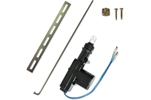 JOM Car Parts & Car Hifi GmbH 7103-1 Universal-Stellmotor, 2-polig, als Ersatz, Ergänzung oder Kofferraum Entriegelung oder bei Nachrüstung, Slave-Motor ohne Schalter