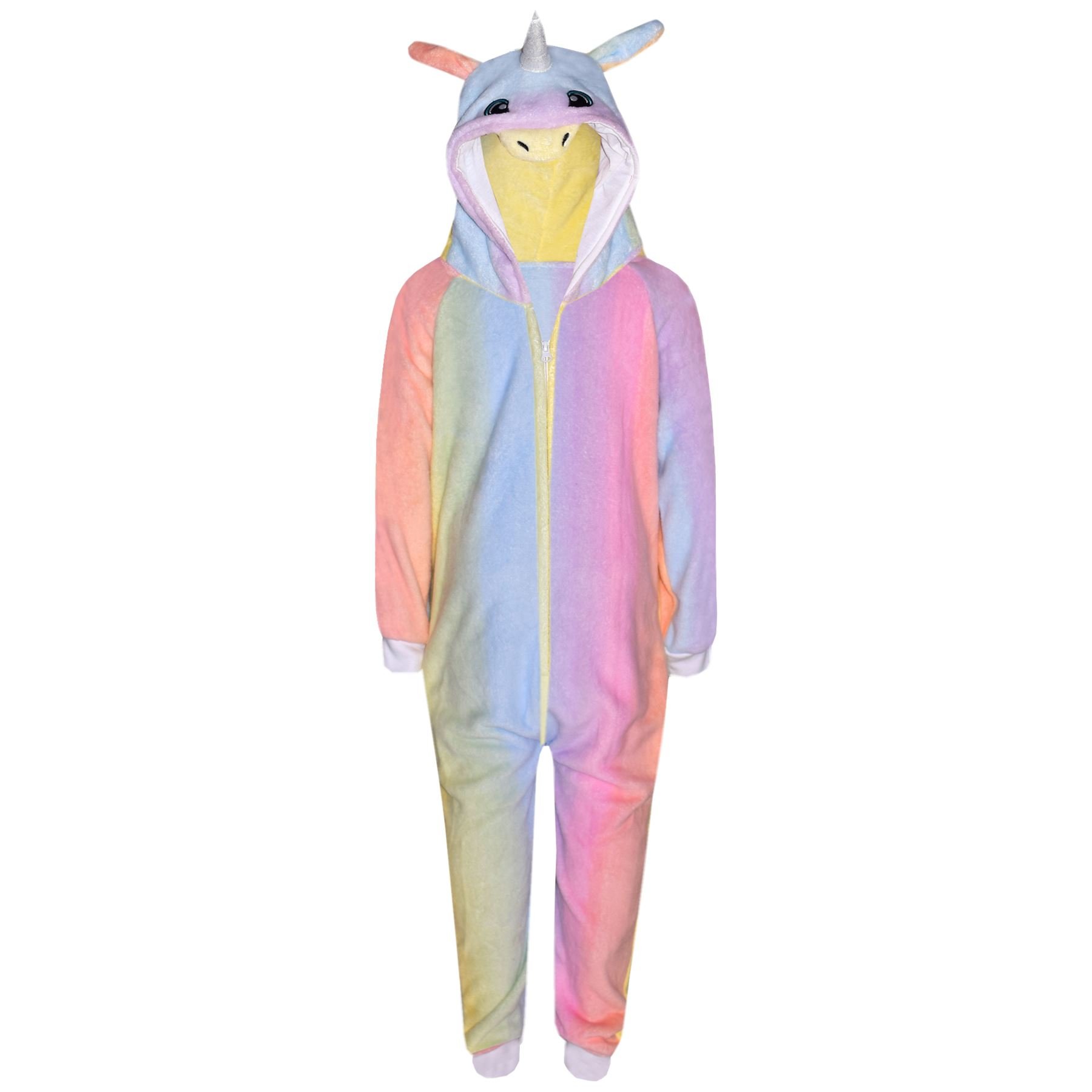 fluffy unicorn onesie