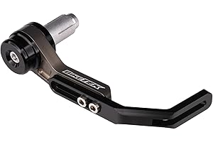 BikeTek Motorcycle Brake Lever Guard Premium CNC Machined Front Lever Control Guard Adjustable Protection MSV Track Day Essential Product