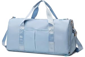 IOPHI Sac de Sport avec Compartiment à Chaussures pour Hommes et Femmes, Grand Sac de Voyage avec Compartiment Humide, Sac de Voyage Pliable pour la Gym, Le Sport, Le Yoga, pour Les Voyages en Avion