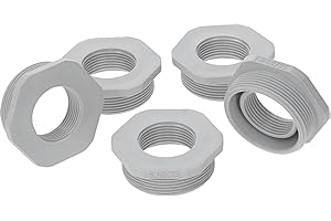 Kalitec G6403200, riduzione M40/M32, in plastica, colore grigio chiaro