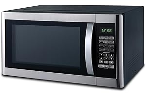 Smad Four Micro-ondes Combiné, 42L, Four Micro-ondes avec Grill, Micro-ondes 1100W, Grill 1200-1400W, 11 Niveaux de Puissance, Micro-ondes Multifonctions, Plateau Tournant 345mm