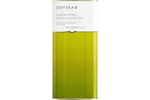 Odysea Greek Extra Virgin Olive Oil Tin, 5 Litre
