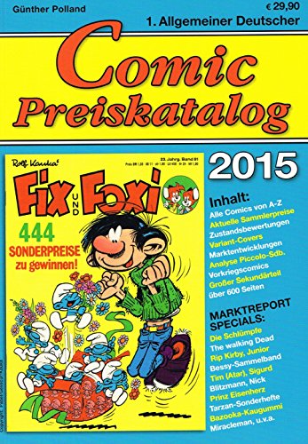 Deutscher Comic Preiskatalog 2015 (Softcover, Polland)