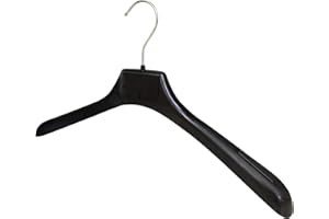 Kiroplast 15 wieszaków na ubrania na koszule, T-shirty, oszczędzające miejsce, antypoślizgowe, wąskie ramiona (39 cm)