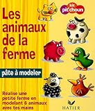 Image de Les animaux de la ferme : Réalise une petite ferme en modelant 6 animaux avec tes mains