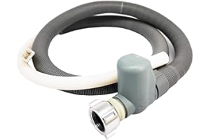 HYJ Aquastopschlauch/Zulaufschlauch/Wasserblock-Zulaufschlauch passend für diverse Geschirrspülmaschinen AEG-Electrolux 50295663004 8072506218 C00372679 1.5M