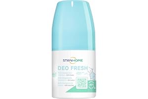 STANHOME | Deodorante Roll On Deo Fresh, Anti-Traspirante Fino a 48 Ore, Freschezza, Anti-Aloni, Profumo Fresco Unisex, Senza Alcool, Vegan, 50 ml