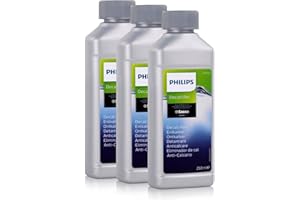 Philips Saeco Lot de 3 flacons de détartrant 250 ml - Pour machines à café automatiques