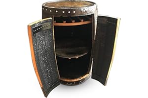 Cheeky Chicks Ltd JD's Branded Whisky Barrel “Alexander” Drinks Cabinet | Bar Table