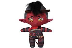 MOYGOR Weihnachten Plüsch Puppe Spielzeug Mädchen Anime Cosplay Cartoon Weiche Plüsch Tier Kind Geschenk Halloween Dekoration (Karlach)