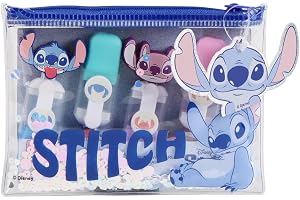 Stitch Highlighters – Skoltemaset med animerad design, perfekt för barn, ungdomar och Disney-universums fans, Stitch, Talla ú