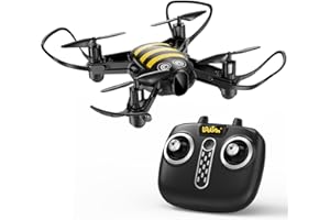 Loolinn | Drone per Regalo a Bambini - Design Divertente, Facile da Pilotare, Sicuro per Bambini, Acrobazie a 360°, Hub di Ricarica e Due Batterie Incluse (Regali di Natale per bambini e bambine)