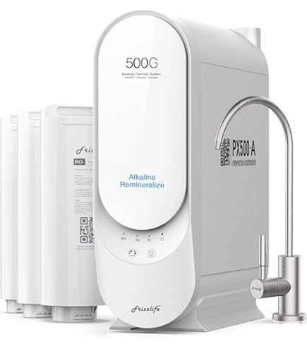 FRIZZLIFE ASR312-500G RO Ersatzfilterpatrone für PX500, PX500-A (2. Stufe