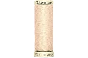 PLUSH ADDICT Gutermann Sew-All General Purpose Polyester Thread for Hand or Machine Sewing, Embroidery and Stitching - Colour 5-2 x 100m Spools