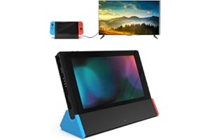 SiWiQU Switch Docking Station Kompatibel für Nintendo Switch/OLED, Switch TV Dock mit 4K HDMI Port Type-C 2xUSB Port, Switch Ladestation Ständer Ersatz für offizielle Switch Dock [Nicht für Switch 2]