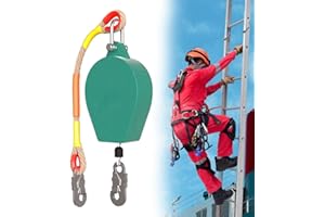 RNPKZ Dispositivo di sicurezza dell'altezza, 10 m, dispositivo di protezione anticaduta, retrattile, dispositivo di raccolta, dispositivo di sicurezza portatile, dispositivo di sicurezza, limitatore