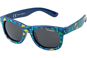 Kiddus Gafas de Sol Polarizadas para Bebé Niña y Bebé Niño, Infantil 8-24 Meses, 100% Protección UV, Montura Flexible, Seguras y Cómodas
