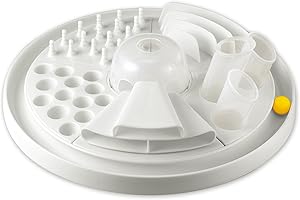 Bayer Design Love, Edupet Katzenspielzeug Center, intelligentes Futterspiel/Activity Board - 05005AA, weiß