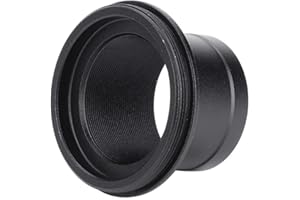 VBESTLIFE Télescope Universel avec Adaptateur de Tube d'extension de Mise au Point étendue, oculaire de 1,25 "/ 31,7 mm à T2 / 1,25" Inséré dans l'adaptateur M42 Prime Telescope T