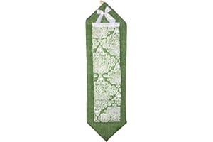 Russo Tessuti Portarotolo 3 Rotoli Carta Igienica Bagno SVEVA Medaglioni Mandala Vari Colori-Verde