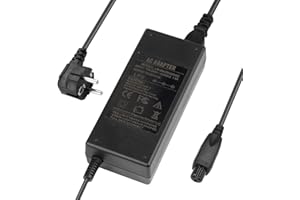 Labtec Hoverboard Ladekabel 42V 2A Akku Ladegerät Netzteil Elektro Scooter Selbstausgleichender Roller e-Scooter DC 8 mm 3 polig Schnittstelle