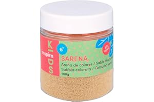 INNSPIRO Arena de colores beige 100gr., para Decoración y Manualidades