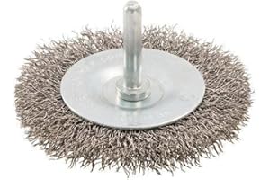 Silverline Tools 525076 - Cepillo circular de acero inoxidable (100 mm)