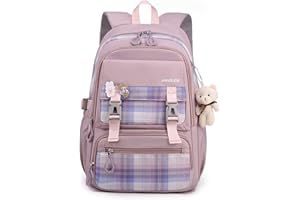 FANDARE Torby szkolne na co dzień, plecaki szkolne, dziewczęta, chłopcy, plecaki szkolne, nastolatki, studenci, lekka torba na książki dla córki, syna, juniora, na uczelnię, plecak podróżny z