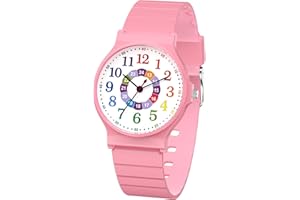 SOCICO Reloj Infantil analógico Minimalista con Estampado de Camuflaje, Reloj Deportivo Resistente al Agua para niños de 5 a 15 años, fácil de Leer para niños y niñas