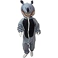 BookMyCostume Rhino Wild Forest Animal Kids Fancy Dress Costume