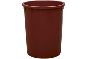 PACK SERVICES SRL Bidone industriale sovrapponibile PEHD, capacità 200 Lt, colore vinaccia