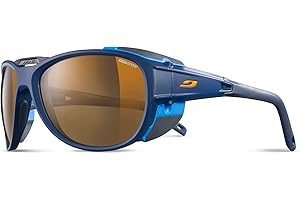 Julbo Męskie okulary przeciwsłoneczne, Ciemnoniebieski matowy/niebieski cyjan, jeden rozmiar
