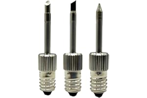 Folpus Puntas de soldador reemplazables Interfaz E10 Reparación de batería de puntas de soldadura USB electrónico Puntas de soldadura para accesorios