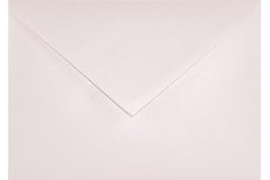 Netuno 100 buste lettera perlate rosa pallido formato C6 114x 162 mm 120g Aster Metallic Candy Pink buste colorate madreperla per biglietti matrimoni inviti nozze compleanno fidanzamento