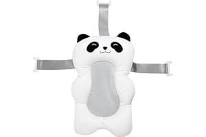 TRANQUILBEAUTY Tranquil Beauty | Baby Bath Seat - Baby Bath Pillow Seat - Newborn Cushion Seat for Bath - Baby Bath Accessories - Soft and Comfortable Material for Safe Bathing Experience (White)