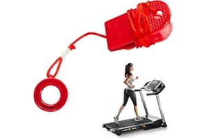 Doukesh Clé de Sécurité Magnétique pour Tapis de Course, Interrupteur de Sécurité Magnétique, Accessoire d'arrêt d'urgence pour Tapis de Course