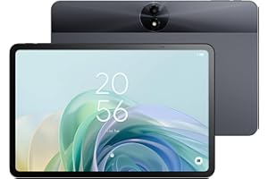 TCL Tablet TAB 11 Gen 2, Display NXTVISION da 11 pollici, Memoria da 256GB (Espandibile fino a 1TB), RAM da 6GB (+6GB di Espansione RAM), Batteria da 8000mAh, Ricarica Rapida, Tablet Android WiFi