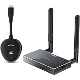 VegGieg 4K 30Hz Kablosuz HDMI VGA G&ouml;r&uuml;nt&uuml; ve Ses Aktarıcı Wireless Ekran Yansıtma Adapt&ouml;r&uuml; Verici Alıcı Set