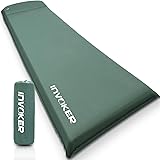 Camping Isomatte - 8 cm UltraThick Elastic Foam Selbstaufblasende Camping Matte mit Kissen Schnell Aufblasen in 25s für Rucks