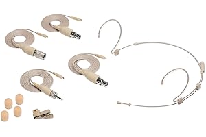 SAMSON DE10X - Micrófono de Doble Auricular (omnidireccional)