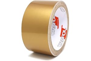 ‎FINEST FOLIA Finest Folia 10 Meter (1,39€/Meter) Zierstreifen Auto Motorrad Boot Modellbau Farbauswahl Dekorstreifen Seitenstreifen Klebestreifen (Gold Glanz, 30mm Breite)